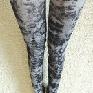 85% Nylon+15% Classic tie-dyed Legging black stetched Legging sexy tight long pants
