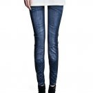 85% Nylon+15% Blue Fashion Thicken Legging black stetched Legging sexy tight long pants