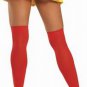 3 pairs black/white/red sexy knee socks thin socks