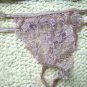 3pcs can mix color light brown with sliver flower lace bikini lingerie with g-string teddy underwear