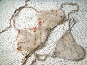 3pcs can mix color light brown with sliver flower lace bikini lingerie with g-string teddy underwear
