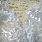 3pcs can mix pure white with sliver flower lace bikini lingerie with g-string teddy underwear