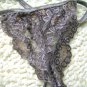 3pcs price can mix dark grey lace bikini lingerie with g-string teddy underwear