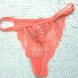 mix style 5pcs price organge embroidery lace flower g-string lace Tback sexy panties sexy underwear