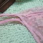 Mix style 5pcs price pink lace g-string lace with mini diamond Tback sexy panties sexy underwear