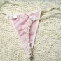 Mix style 5pcs rose ruffle trim pink g-string lady Tback sexy panties good quality sexy underwear