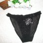 Mix style 5pcs Very soft design Black lace embroidery g-string lady Tback sexy panties