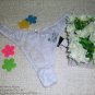 Mix 5pcs white hollow out cotton g-string lady Tback sexy panties sexy underwear wholesale g-string