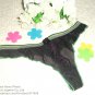 Mix style 5pcs black g-string with green ruffle g-string lady Tback sexy panties sexy underwear