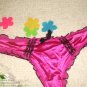 Mix 5pcs purple g-string with black trim and mini bow lady Tback sexy panties sexy underwear