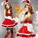 Free shipping! Sexy lingerie game uniforms of fresh cute rabbit