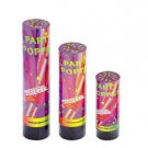 spring party popper, wedding revolve papper confetti, metallic popper confetti