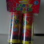 spring party popper, wedding revolve papper confetti, metallic popper confetti