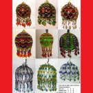 You Choose 4 - Victorian Inspired Beaded Christmas Ornament Patterns - .pdf