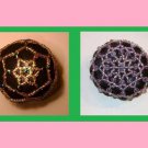 (2) Beaded Bun Cover Patterns - Beading Hair Snood Tutorial - Ballet, Figure Skating, Dance - .pdf