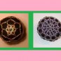 (2) Beaded Bun Cover Patterns - Beading Hair Snood Tutorial - Ballet, Figure Skating, Dance - .pdf