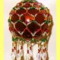 You Choose 4 - Victorian Inspired Beaded Christmas Ornament Patterns - .pdf