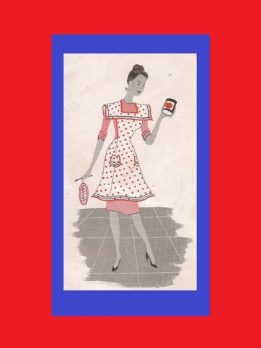 1940's-50's 20+ Apron Sewing Pattern Instructions - Kitchen, Garden, Barbeque - .pdf