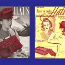1940's Easy to Make Hats and Accessories - Shawls, Bags, Snoods - 2 Books Crochet Tutorials .pdf