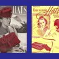 1940's Easy to Make Hats and Accessories - Shawls, Bags, Snoods - 2 Books Crochet Tutorials .pdf