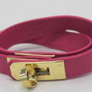 Elegant Collier De Chien Bracelet Bangle Rose Pink&Yellow golden