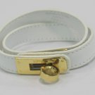 Elegant Collier De Chien Bracelet Bangle White&Yellow golden