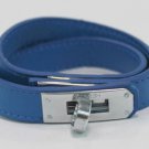 Elegant Collier De Chien Bracelet Bangle Blue&White golden