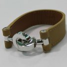 Elegant Collier De Chien Bracelet Khaki&White golden