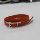 Elegant Collier De Chien Bracelet Bangle Orange&White golden