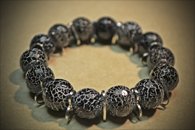 Antique Lava Agate Bracelet