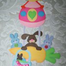 Paper pieced Easter Balloon die cut
