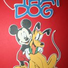 Disney's Mickey Mouse and Pluto die cut/ title