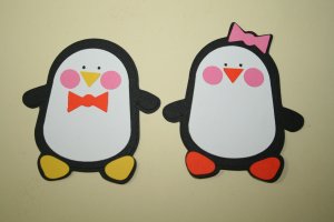 ADORABLE PENGUIN DIE CUTS