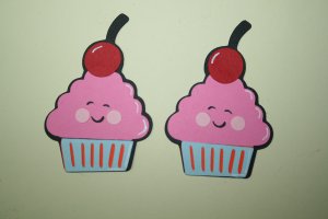 BIRTHDAY CUP CAKE DIE CUTS