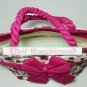 NaRaYa -Beautiful Vintage Shoulder Bag / Patterns Roses Pink