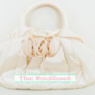 NaRaYa Beige Satin Bag Purse