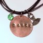 Dance Handstamped Necklace