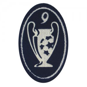 Trophy 9 UEFA Champion Real Madrid New Iron On Patch