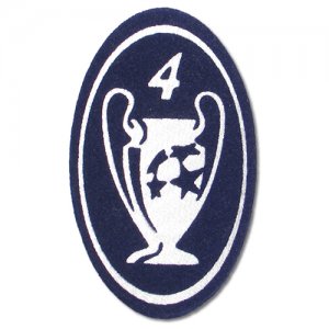 Trophy 4 UEFA Champion Bayern Munich Ajax New Iron On Patch