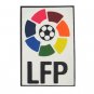 LFP Black Border Laliga League New Iron On Patch