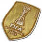 World Champion 2009 Barcelona Gold New Iron On Patch