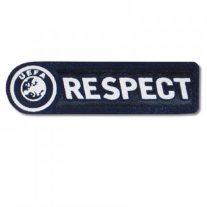 UEFA Champion League RESPECT New Iron On Patch