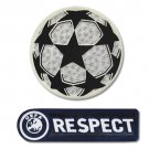 UEFA Champion League + RESPECT New Iron On Patch