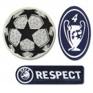 UEFA Set Trophy 4 Bayern Munich Ajax New Iron On Patch