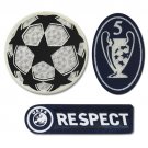 UEFA Set Trophy 5 Liverpool New Iron On Patch