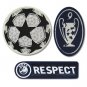 UEFA Set Trophy 9 Real Madrid New Iron On Patch