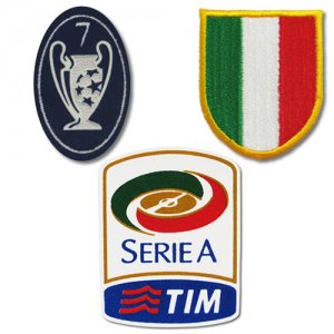 Calcio Trophy Set AC Milan New Iron On Patch