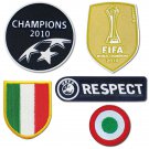 UEFA Champion 2010 Full Set Inter Milan New Iron On Patch