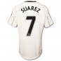 LIVERPOOL Away Size M LUIS SUAREZ #7 New White 2010-2011
