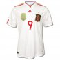 SPAIN Away Size XL TORRES #9 +World Champions Patch New White 2011